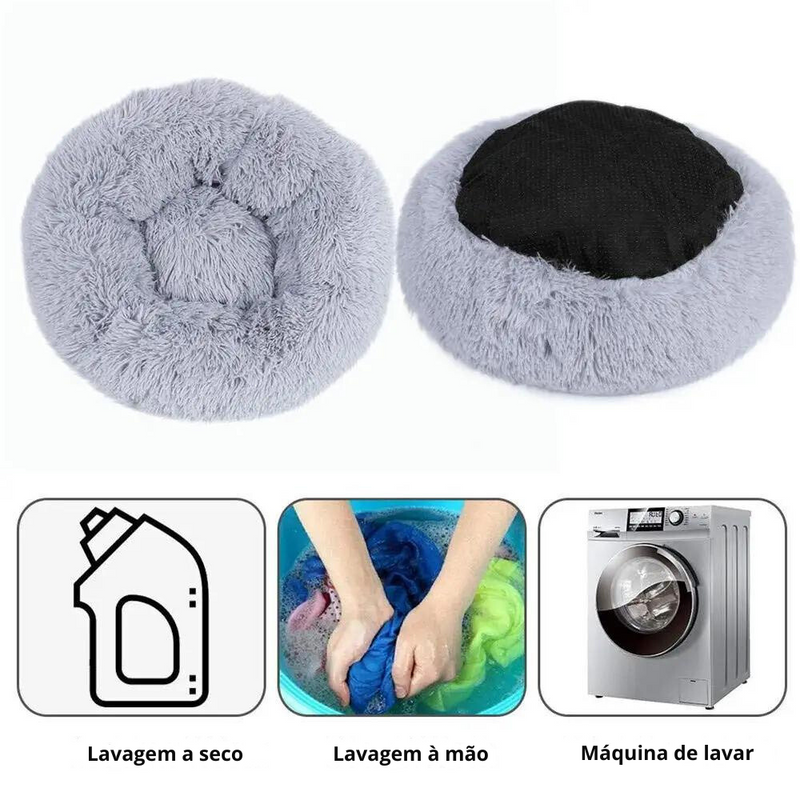 Cama Confortável Donut Cuddler Para Pets