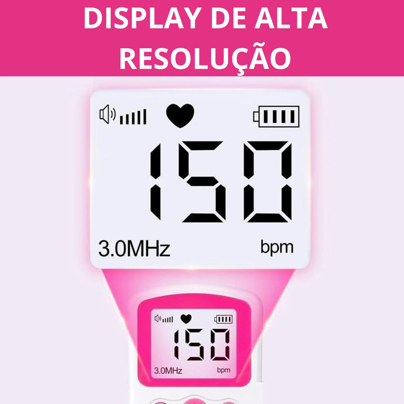 Monitor Fetal - Para ouvir o coraçãozinho do seu bebê ❤️