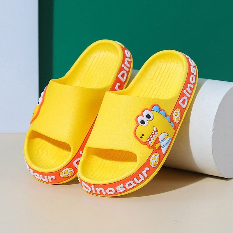 Chinelo Infantil Anti-Derrapante Dino Crocks